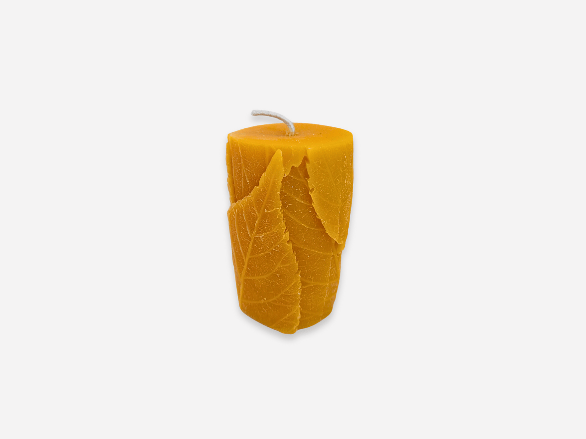 Bienenwachskerze - Zylinder 9 cm