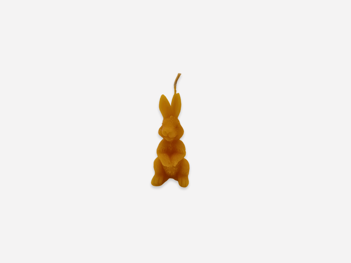 Hasen aus Bienenwachs